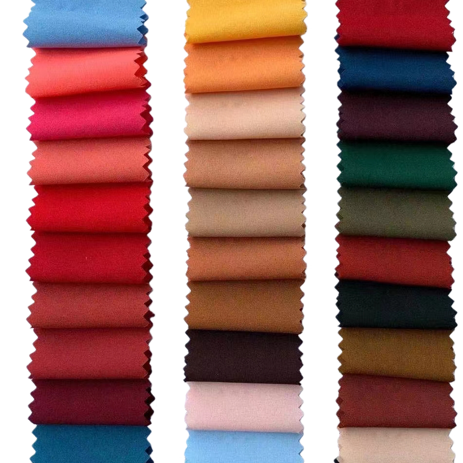 Colored fabric sample card tie-dye thermal sublimation digital direct printing fabric sheet printing fabric Item Picture