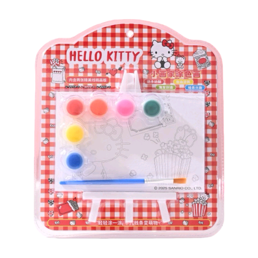 Hello Kitty Little Artist Coloring Set, other drawing stationery, children's Educational Coloring and drawing tools Item Picture