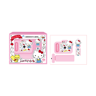 Pink Hello Kitty children's Polaroid camera set with photo paper digital camera negotiable Item Picture