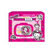 Hello Kitty Pink Creative 3D relief landscape sticker Sanrio Family Series Children's camera Item Picture