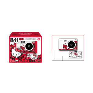 Red Hello Kitty camera Sanrio family series children's camera DYT012 Item Picture
