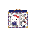 Blue Hello Kitty folding Sanrio Family Series Piggy bank Item Picture