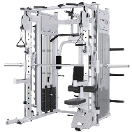 Silver-gray multi-functional training rack, other fitness equipment, home strength training equipment YB-203