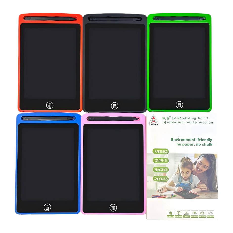 BB8001 Color frame LCD liquid crystal writing tablet, children's drawing tablet and writing tablet