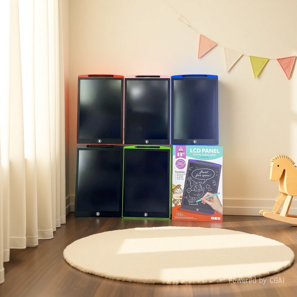 BB1301儿童卡通彩色液晶手写板LCD写字板液晶屏画板13寸 Specification image