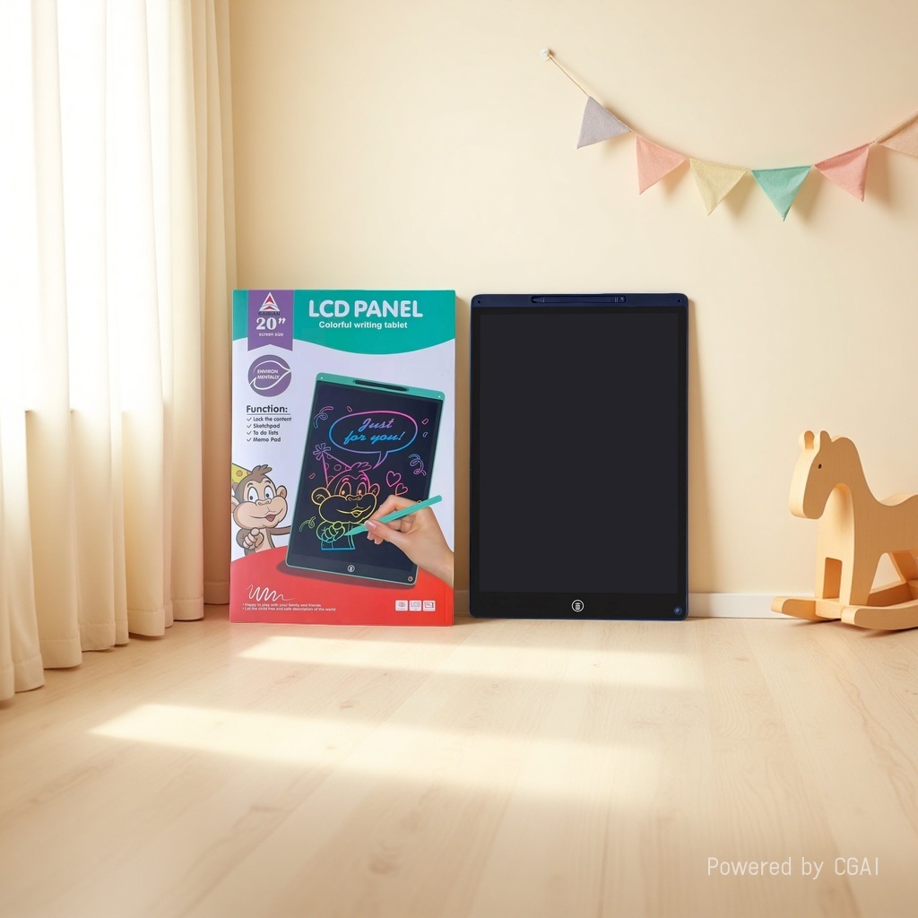 يقوم صانعو لعبة BB2002C بطلاء لوحات بشاشة بلورية سائلة من طراز LCD للأطفال بملونة 20 بوصة Item Picture