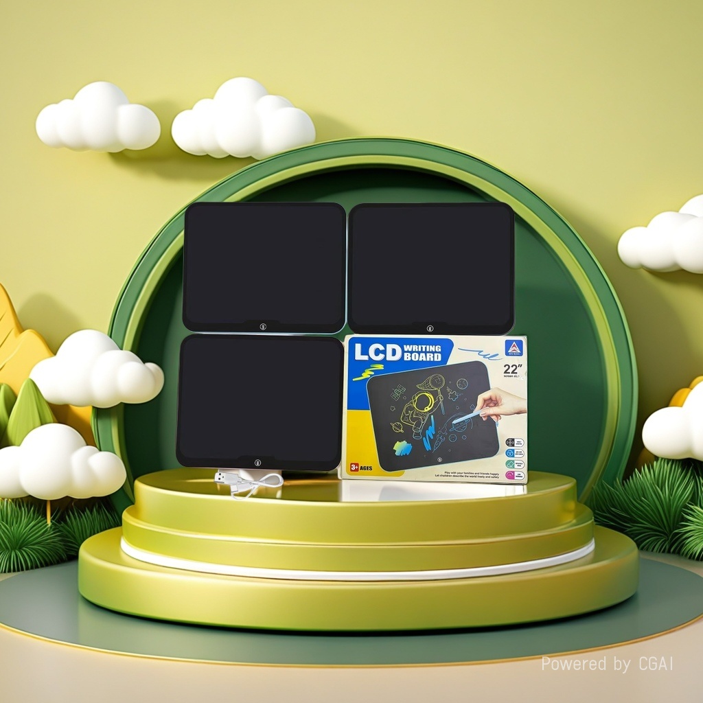 BB2201C百变玩具厂家直供儿童LCD液晶手写板写字画板22英寸彩屏可擦写 Item Picture