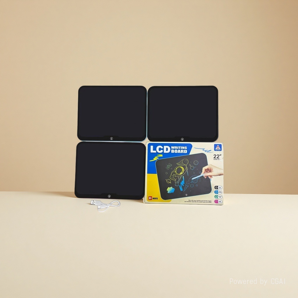 BB2201C百变玩具厂家直供儿童LCD液晶手写板写字画板22英寸彩屏可擦写 Specification image