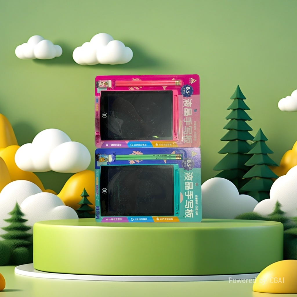 BB-203 Versatile Toys Factory Direct Sales Children's LCD handwriting board, LCD writing board, LCD screen handwriting drawing board set Item Picture