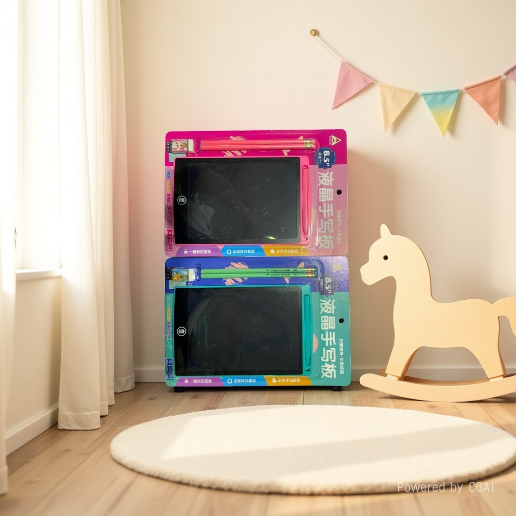 BB-203 Versatile Toys Factory Direct Sales Children's LCD handwriting board, LCD writing board, LCD screen handwriting drawing board set Specification image