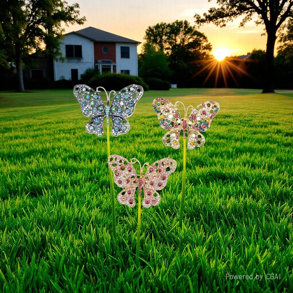 New heavy industry light luxury alloy rhinestone hollowed-out butterfly brooch, exquisite and elegant women's clothing brooch accessory pin undefined