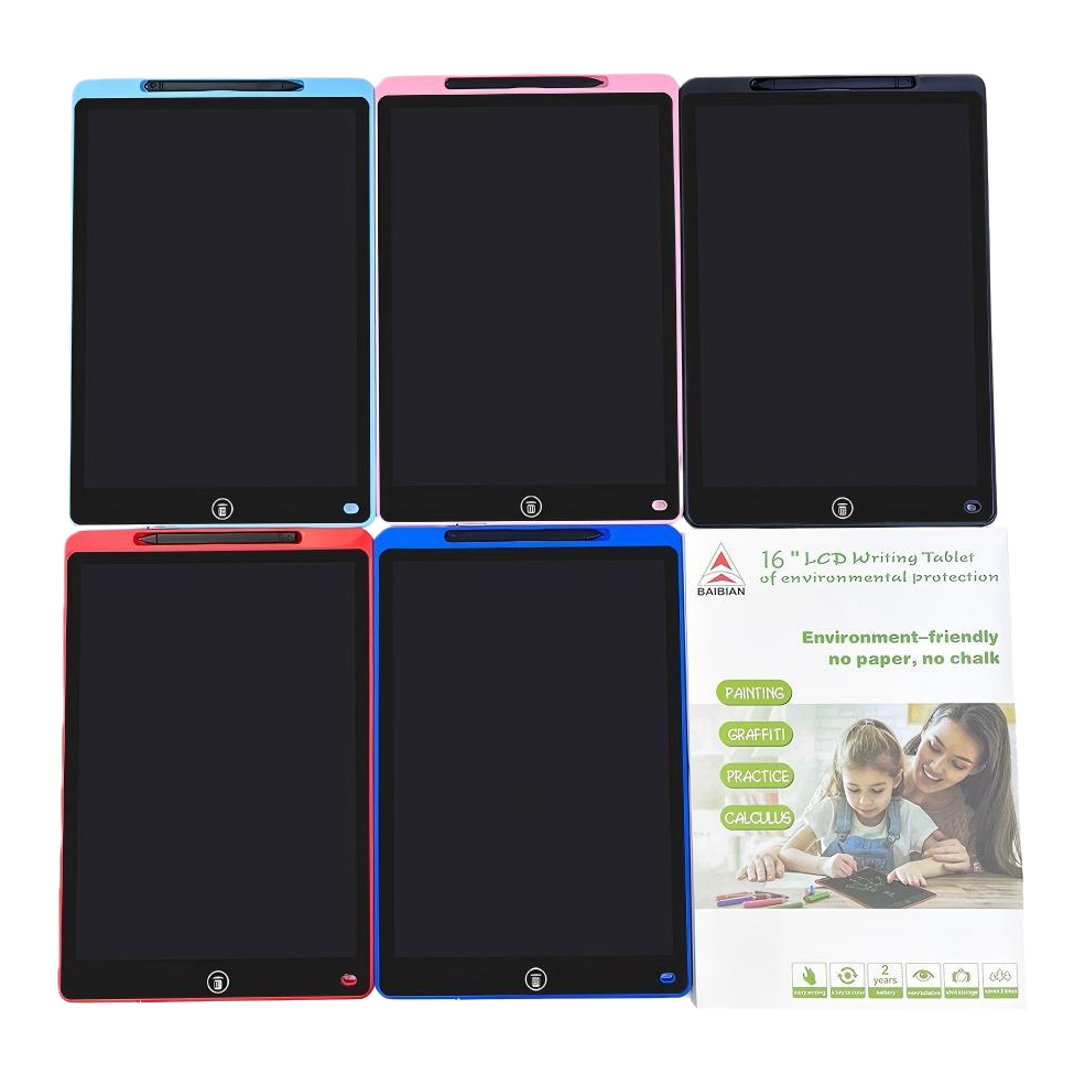 BB1602 Color LCD handwriting pad, 16-inch LCD writing pad, LCD screen drawing pad