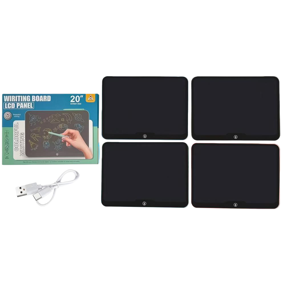BB2001C factory direct supply children's LCD handwriting board, LCD writing board, LCD screen handwriting drawing board, 20-inch color screen