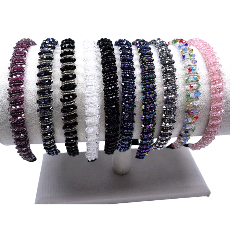 Multicolored beaded and fragrant beaded amethyst bracelet, suitable for both men and women Item Picture