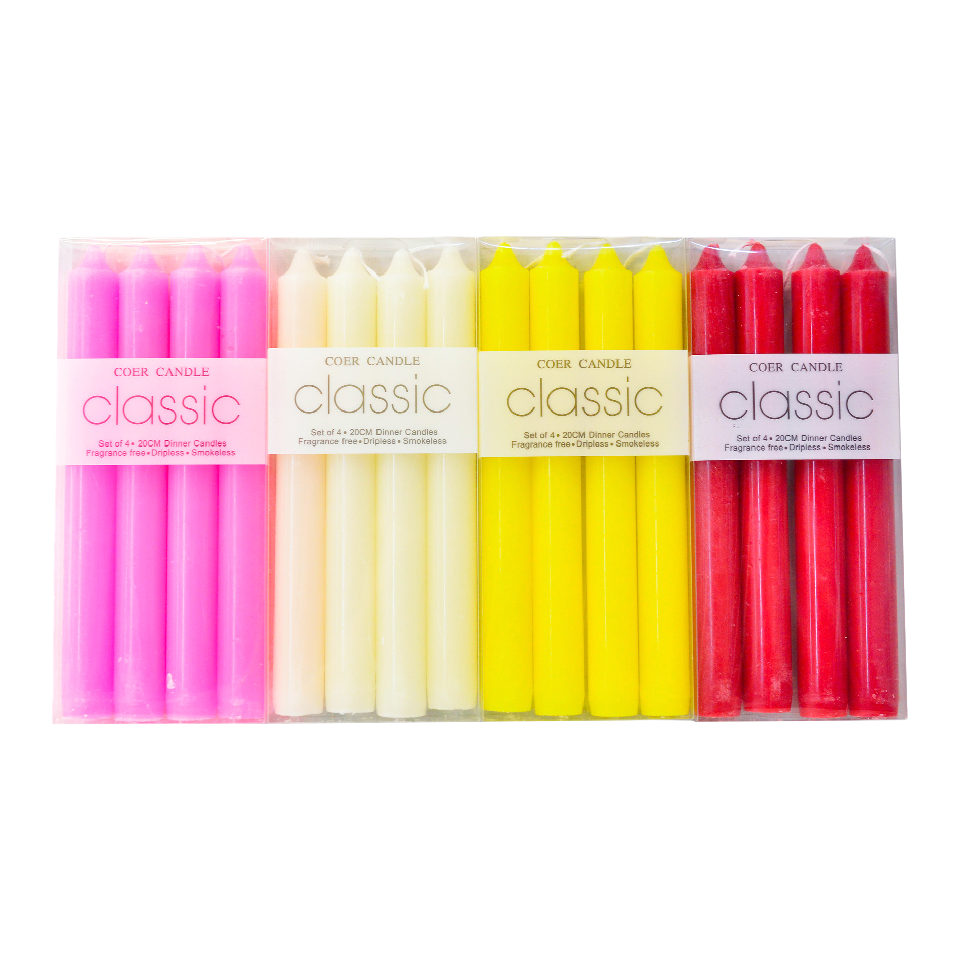 Colorful birthday and Christmas scented candle set, 12 LED wedding pole candles Item Picture
