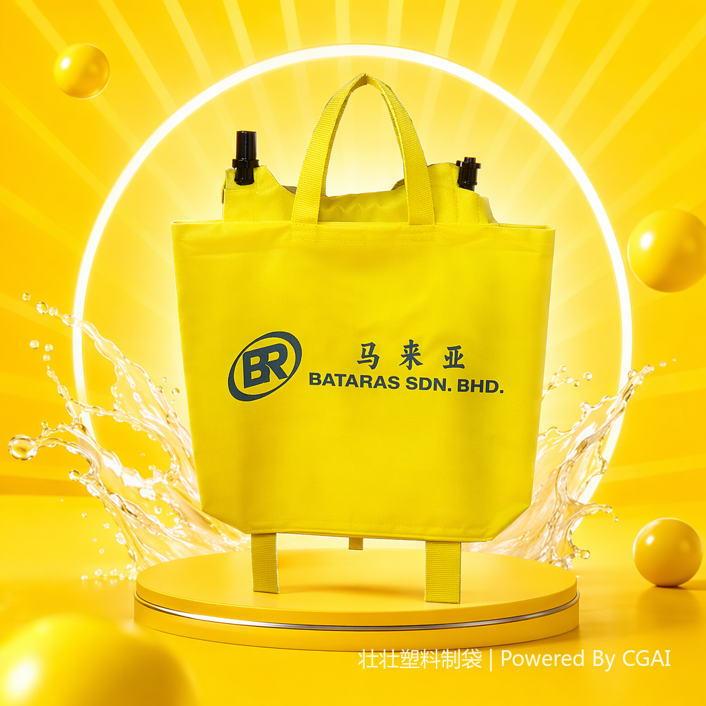 Thickened and foldable non-woven fabric bags for takeout Specification image