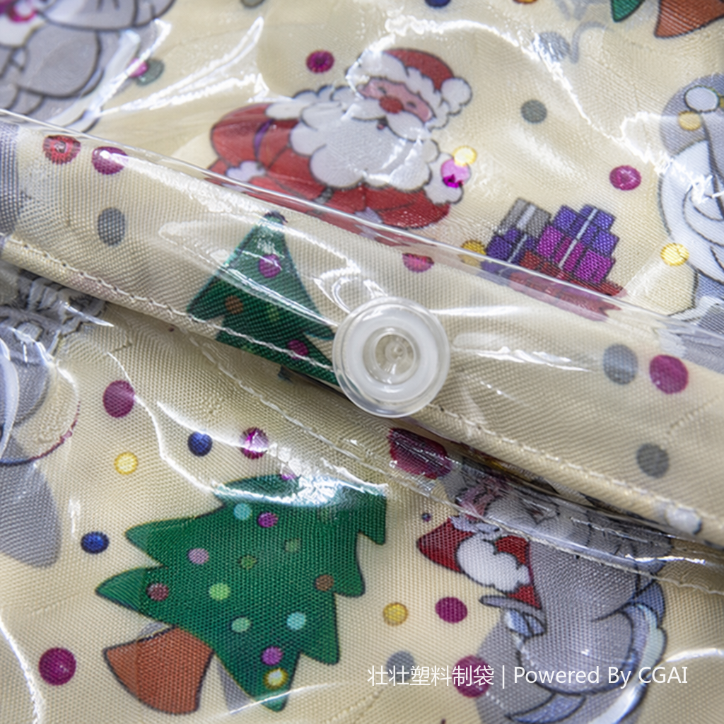 Yellow Christmas-themed packaging bags, Christmas bows, Christmas balls, snowflakes, music boxes, and Christmas house ornaments Application Scenario