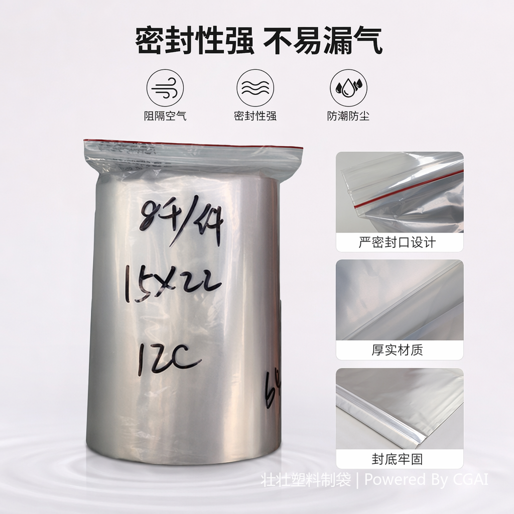 铝箔自立自封袋 OPP塑料拉链包装袋 自封袋 