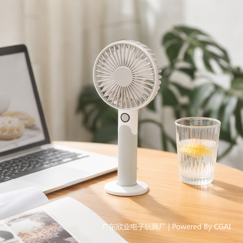 High-appearance-level high-speed handheld mini fan, mini electric fan, outdoor portable model details Picture