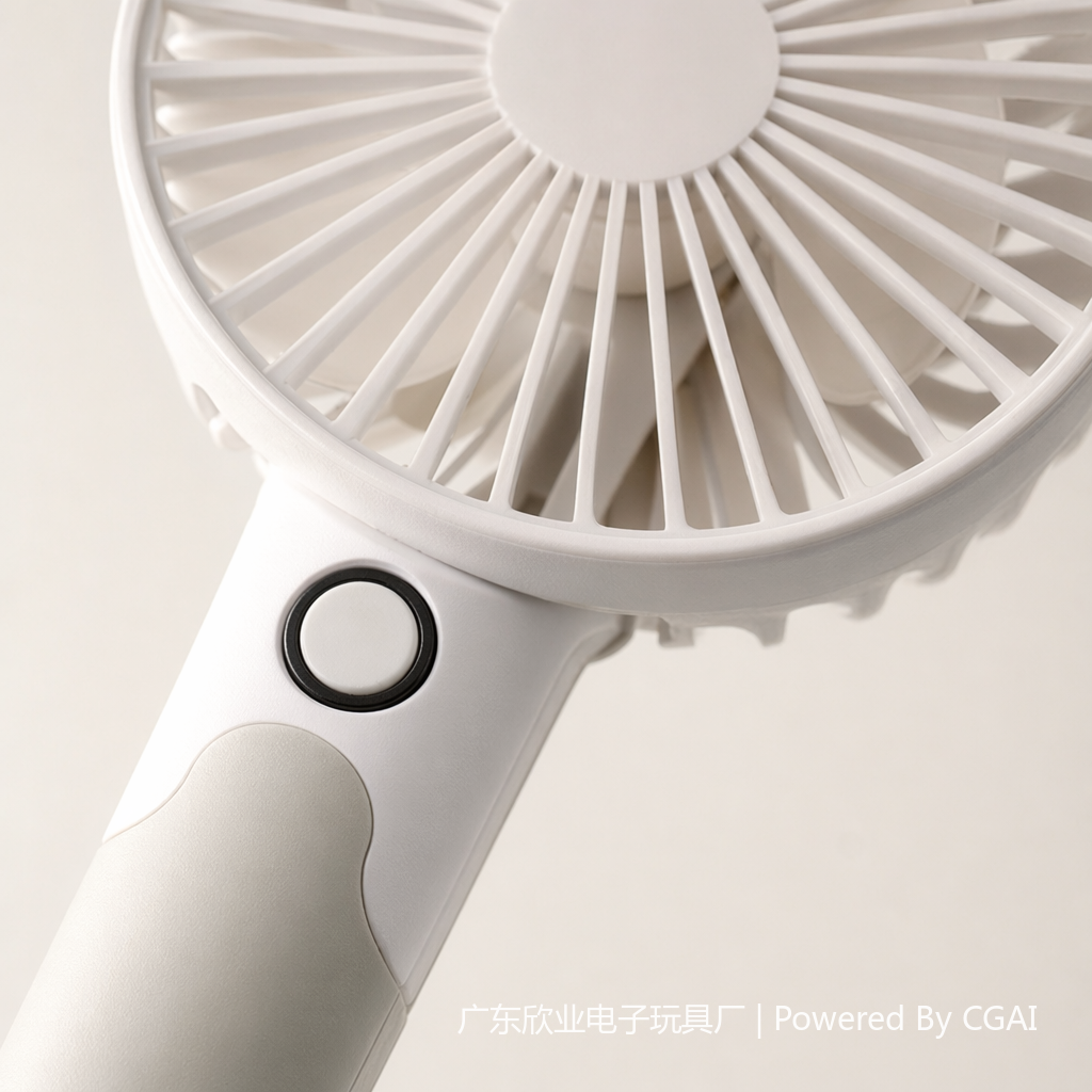High-appearance-level high-speed handheld mini fan, mini electric fan, outdoor portable model Application Scenario