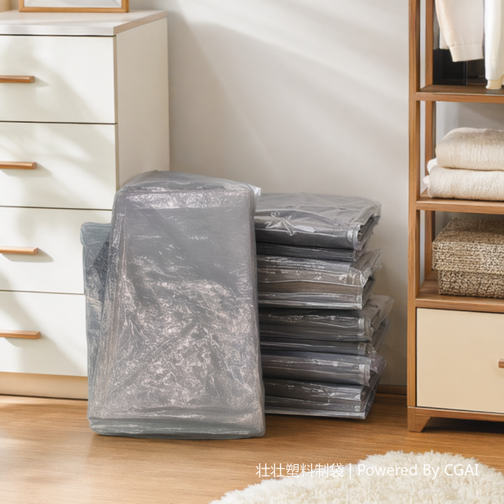 Transparent plastic bags and other plastic packaging materials details Picture