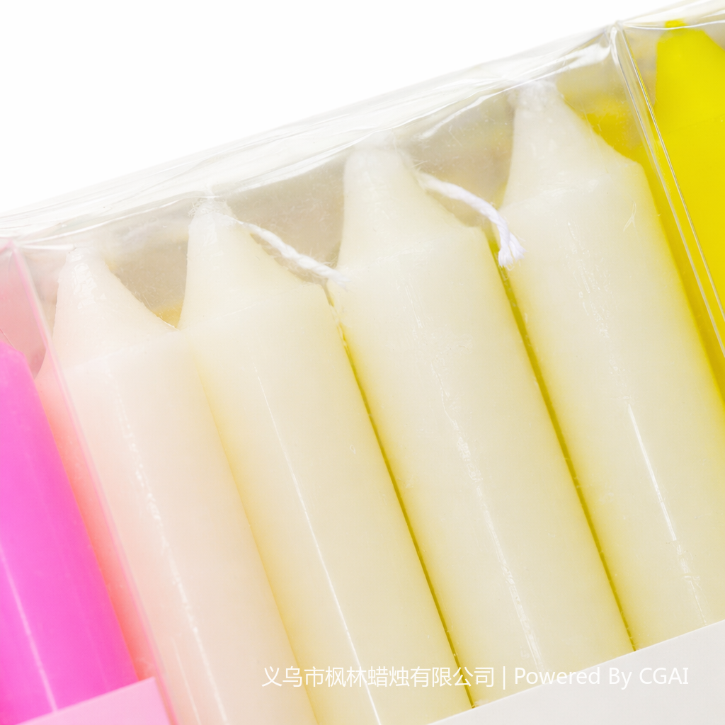 Colorful birthday and Christmas scented candle set, 12 LED wedding pole candles Application Scenario