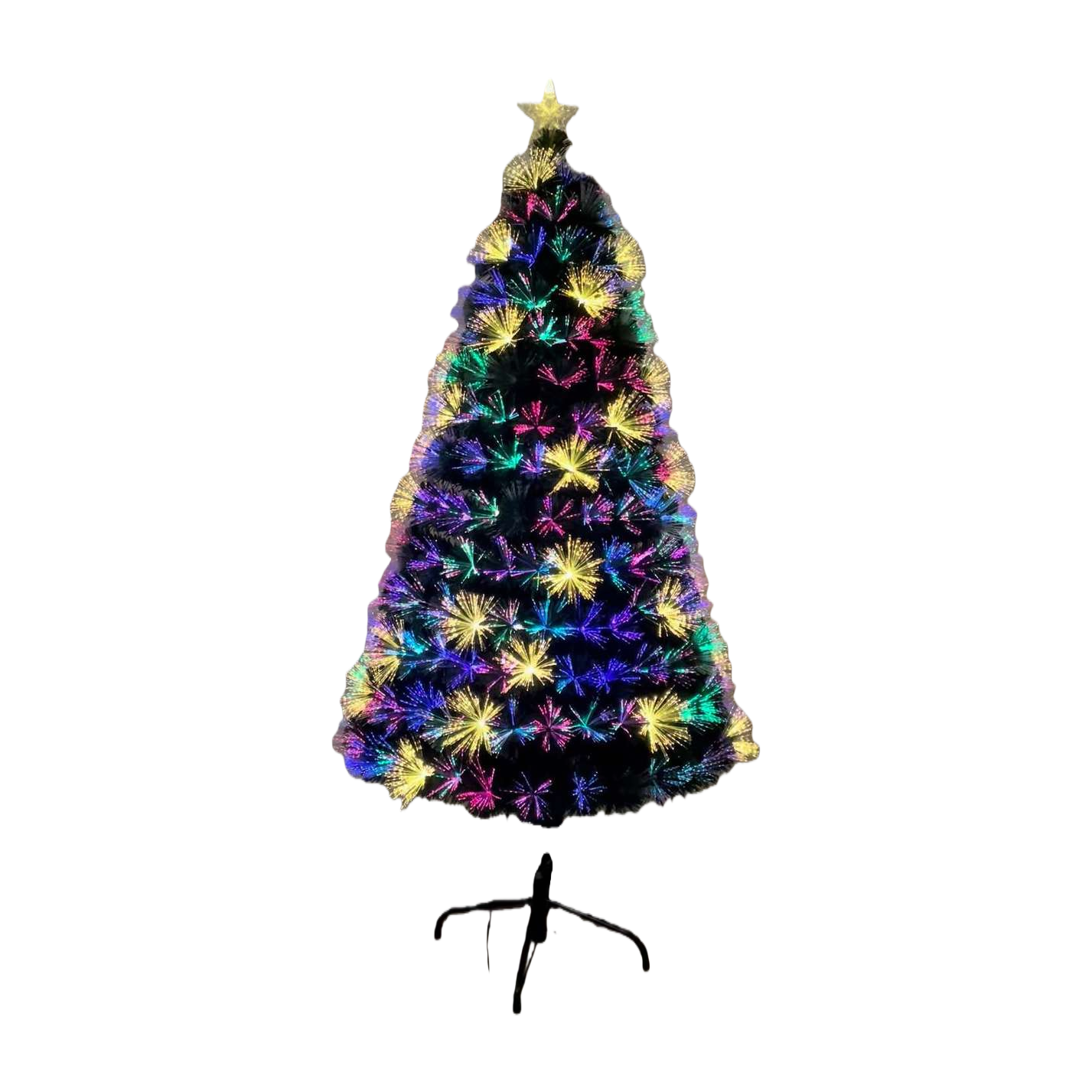 Colorful optical fiber folding Christmas tree, home festival decoration Christmas tree gift box Item Picture