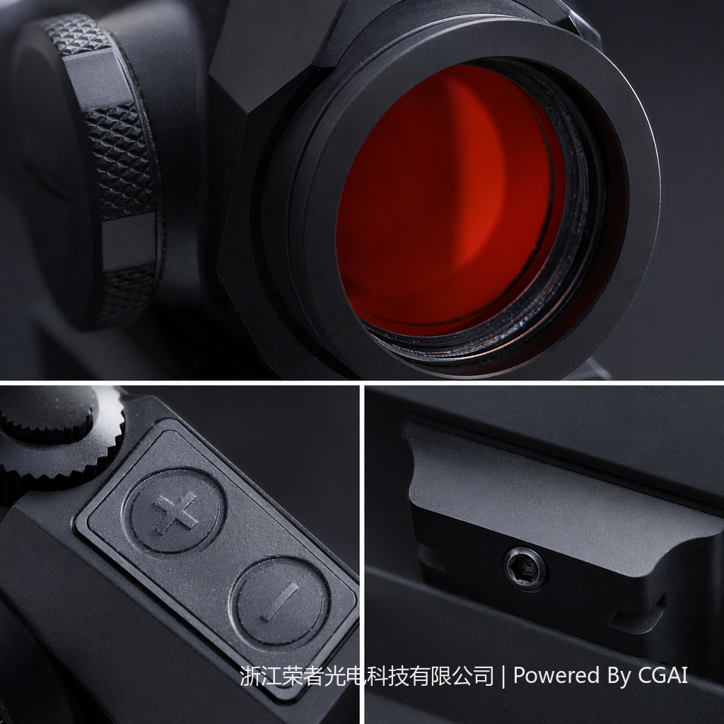 Free Tiger Black Red Dot Sight, waterproof and anti-fog, tactical rail, all-metal material, holographic red dot outdoor shooting accessory 5602 Application Scenario