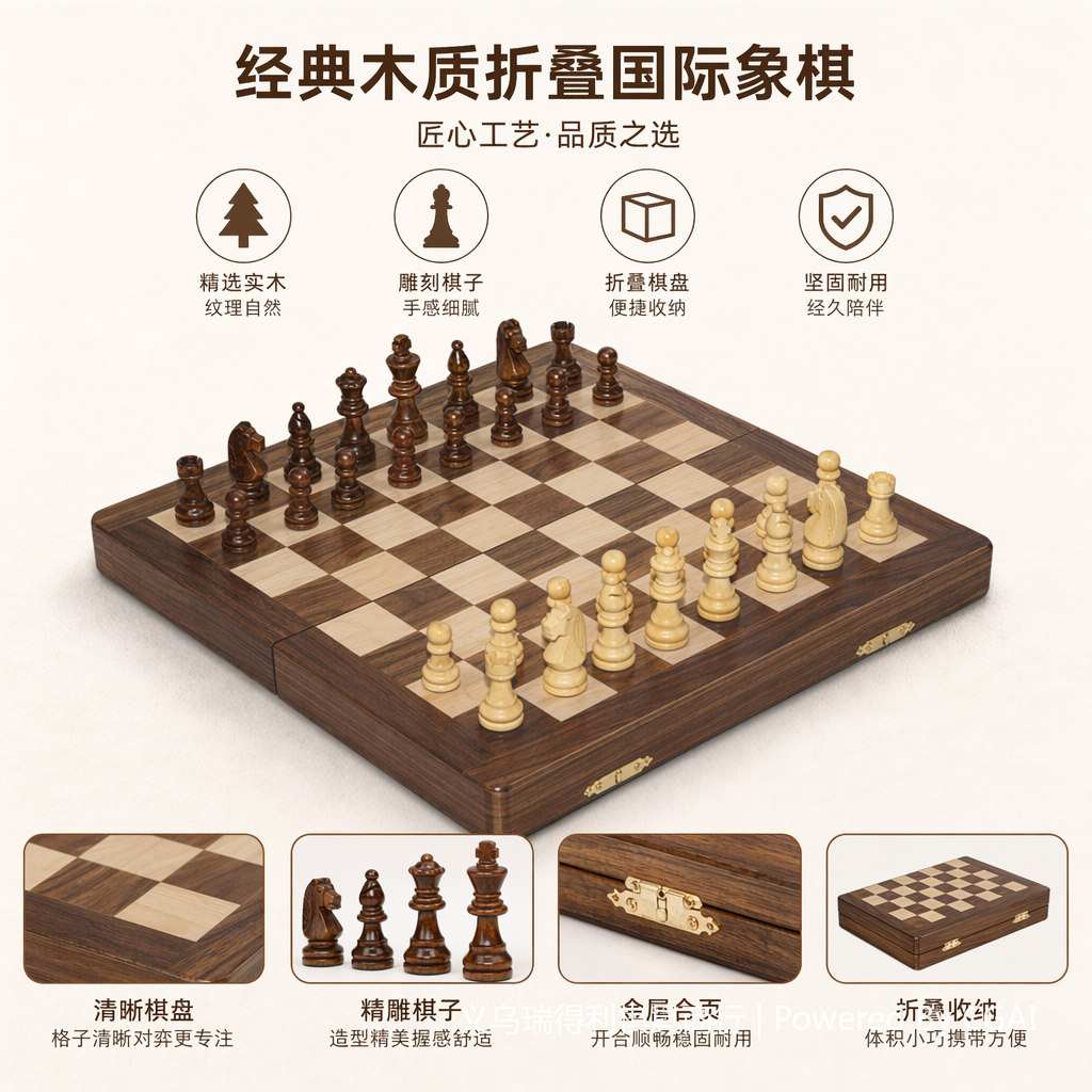 AI智能游戏棋套装含数字棋国际象棋国际跳棋陆战棋