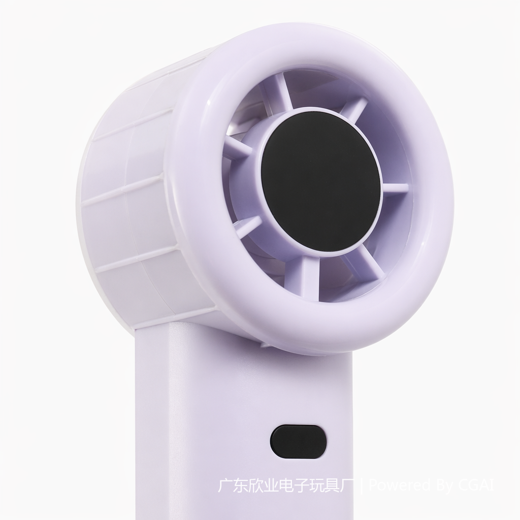 The new mini electric fan is made of ABS material in macaron color and is portable and quiet for outdoor use Application Scenario