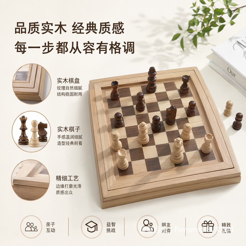 国际象棋围棋双用PU棋子套装象棋围棋通用