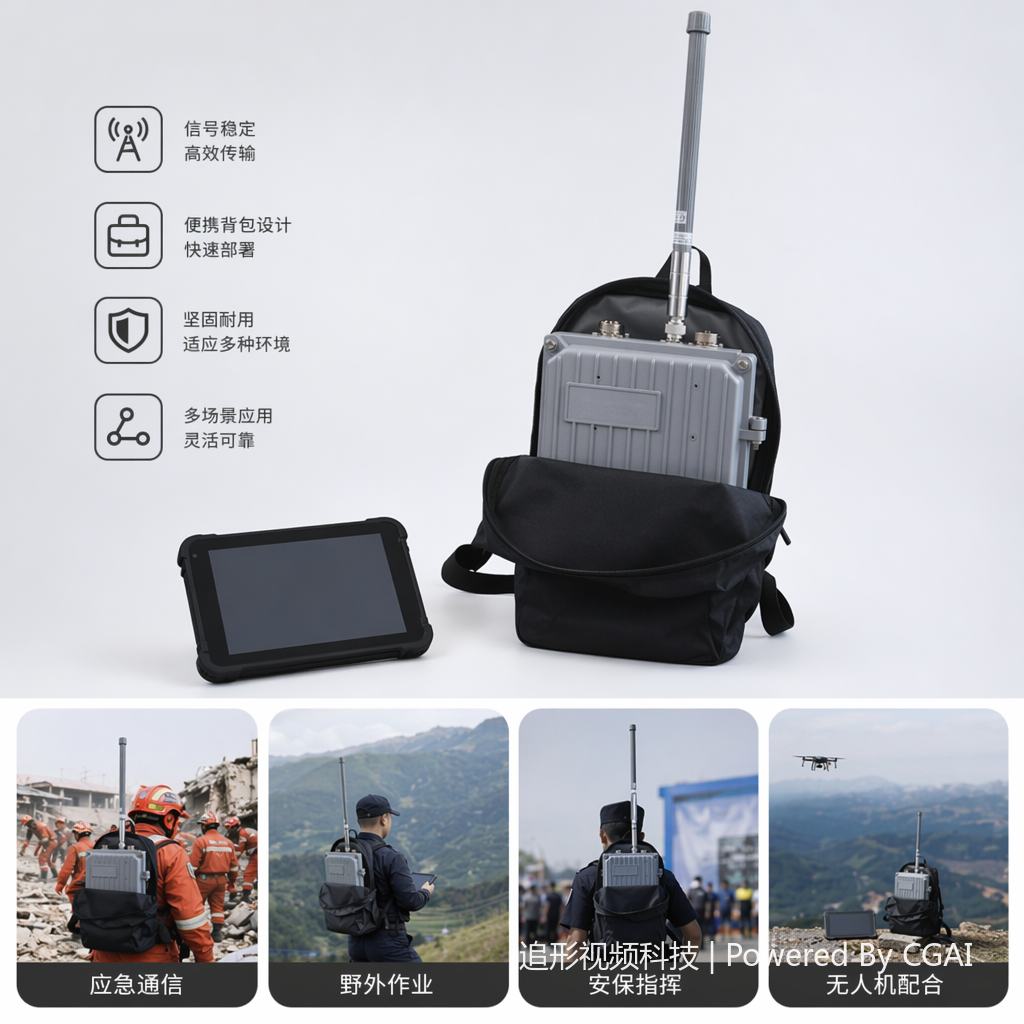 无人机防护盾    AS610-B大功率导航诱骗设备