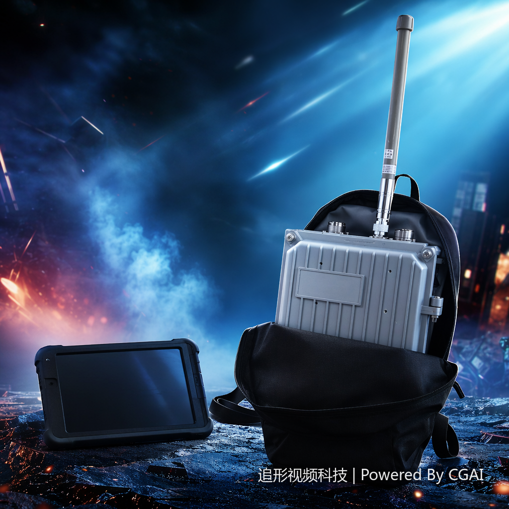 Unmanned aerial vehicle (UAV) protection shield AS610-B high-power navigation and deception equipment Specification image