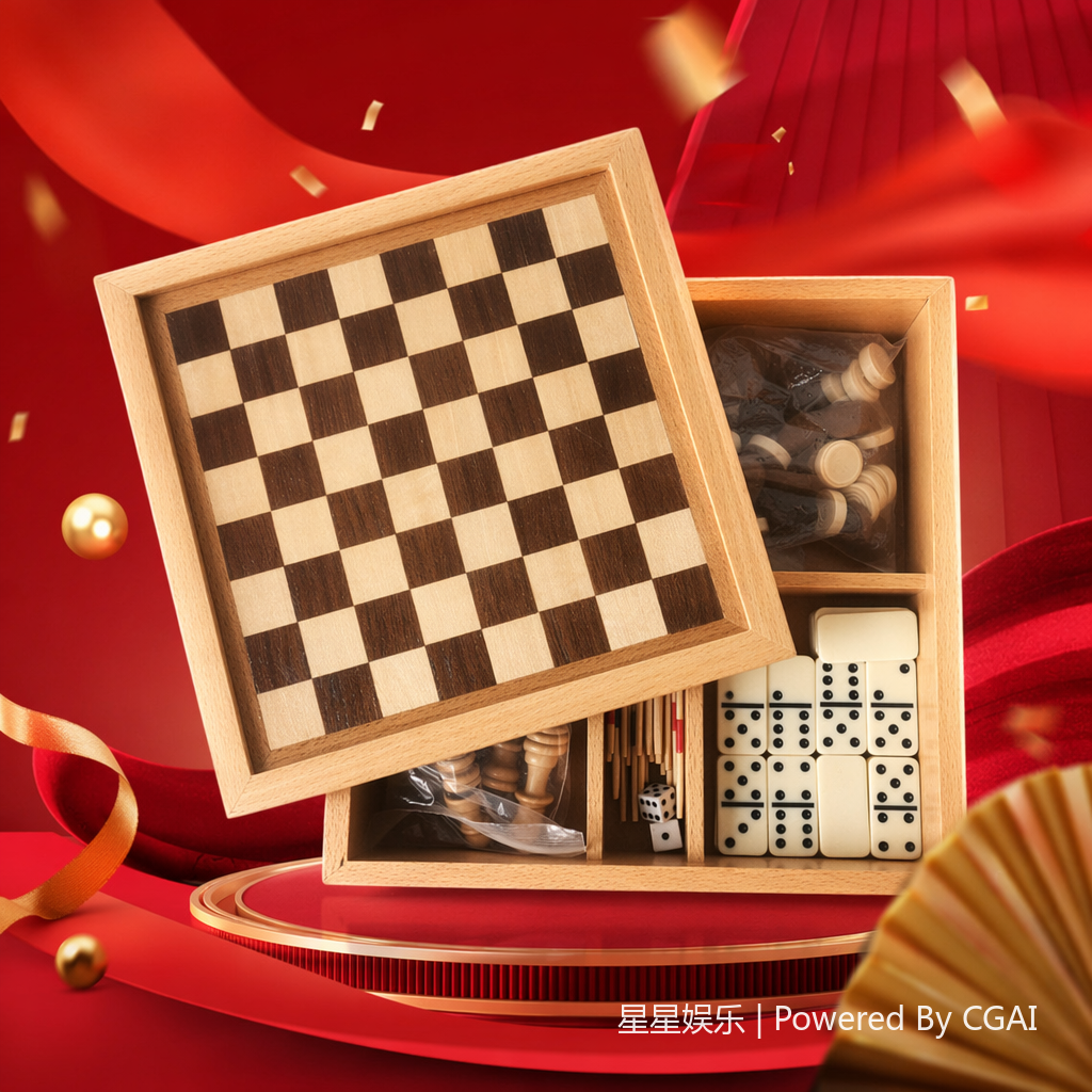 跳棋多合一/国际跳棋/桌游/卡游/转盘游戏带细节图