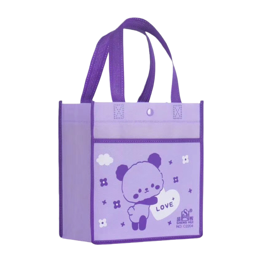 Thickened foldable takeout drawstring non-woven bag 104005278 Item Picture