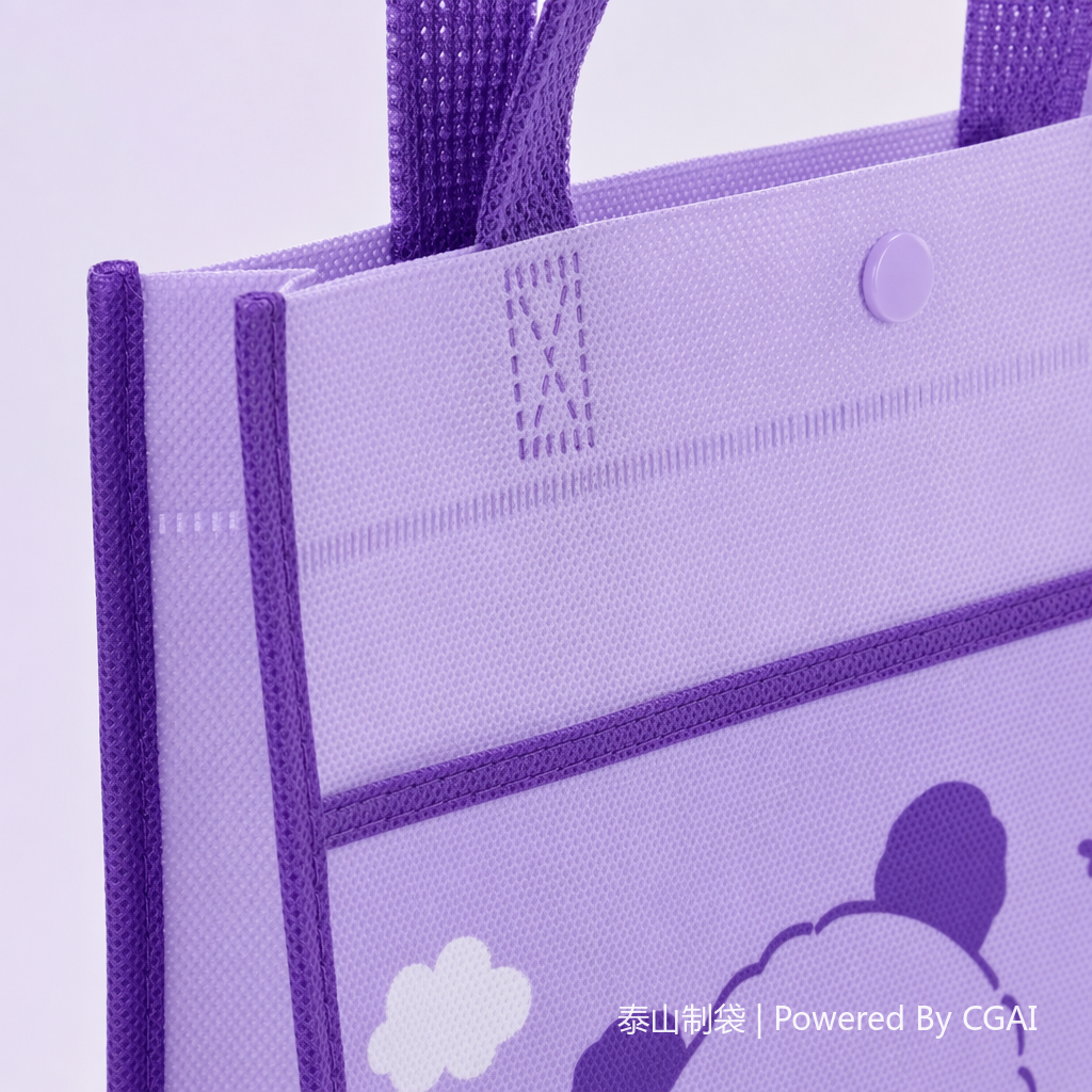 Thickened foldable takeout drawstring non-woven bag 104005278 Application Scenario