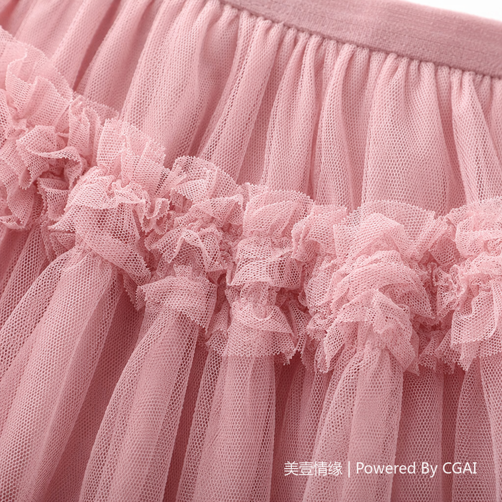 A small and elegant fairy-like long dress with a simple Korean-style mesh fabric splicing layer by layer and cake layering. 094457233 Application Scenario