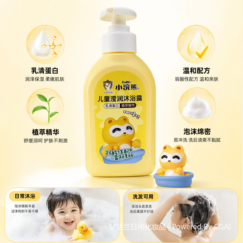 Little Raccoon Moisturizing Whey Protein Moisturizing Body Wash