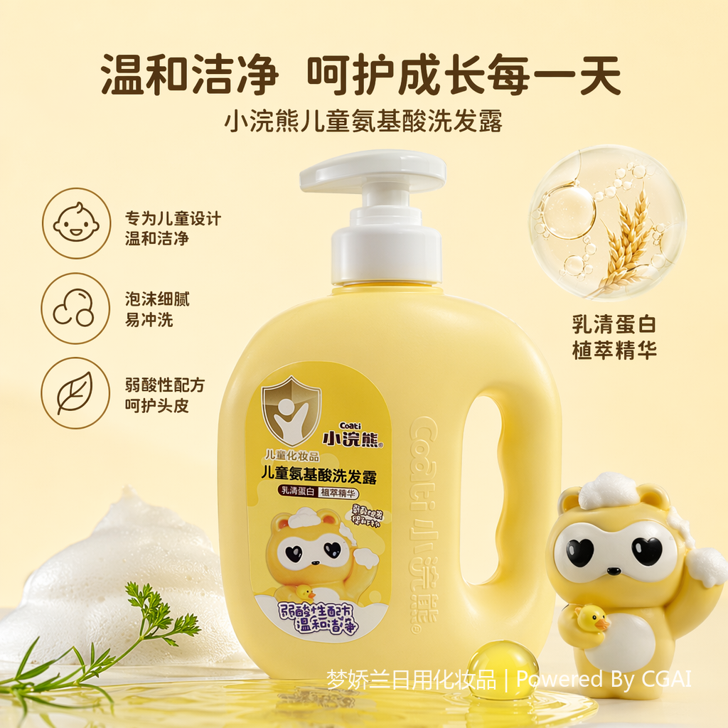 Xiaohuanxiong Children's Amino Acid Essence Shampoo