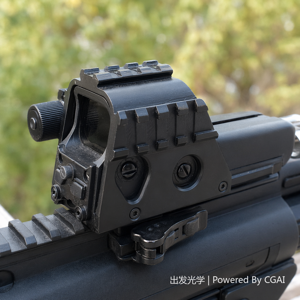 Metal optical red dot aiming tactical sight for slingshot