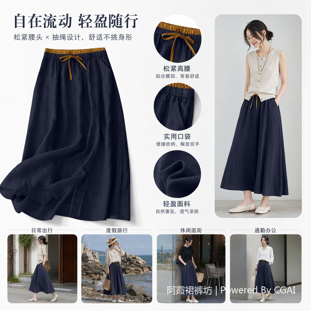 须须裙/雷丝半身裙/包臀裙/裙子/Jk产品图