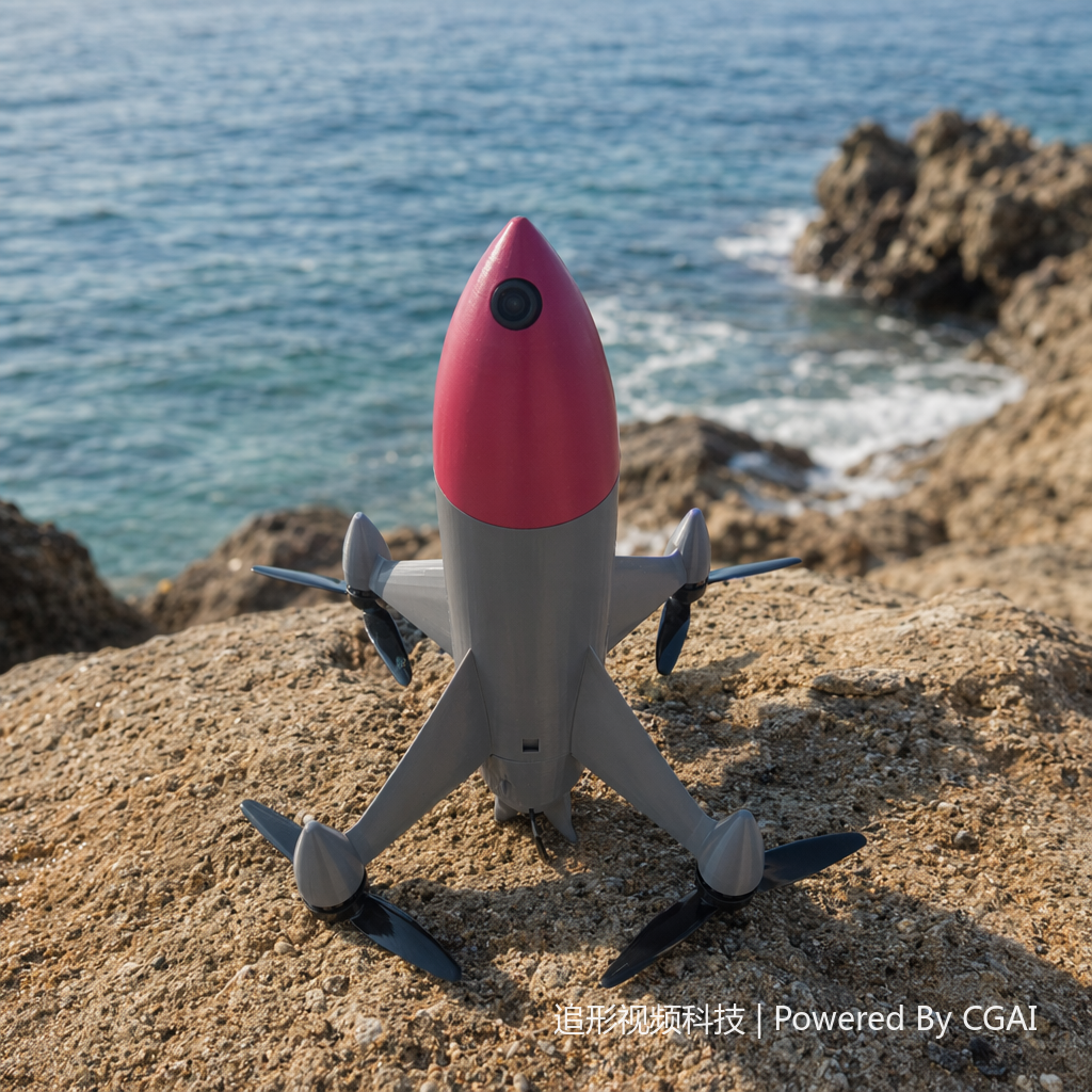 A four-axis anti-drone defense aircraft with radar-guided visual tracking and an ultra-high speed of 300 kilometers per hour details Picture