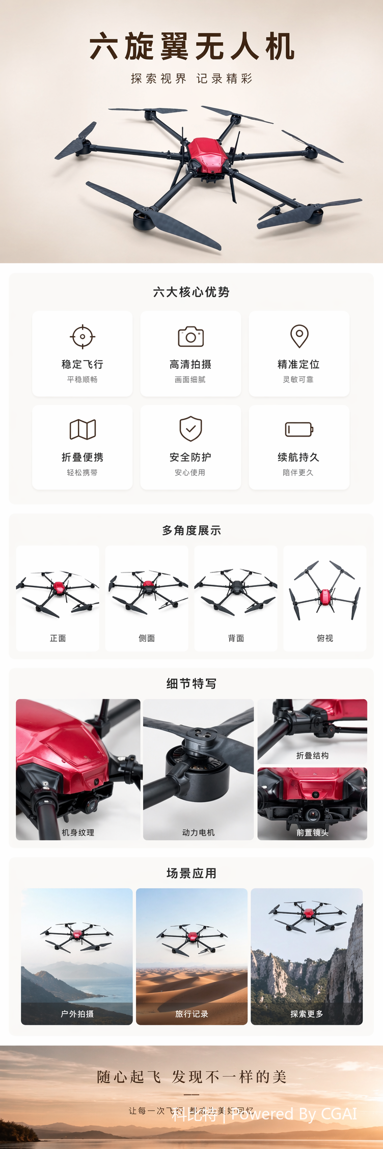 入云龙II-六旋翼无人机 pic 1