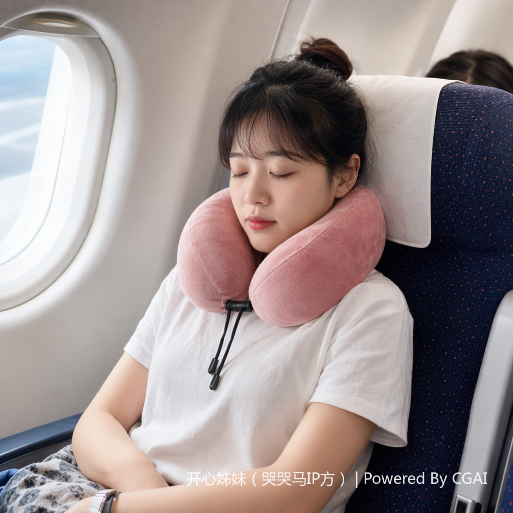 异型氨纶六款彩色U型枕旅行脖枕记忆棉U形枕 details Picture