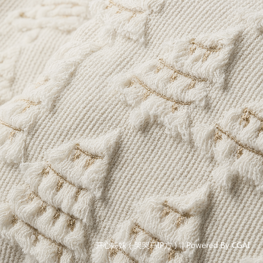 Beige Christmas tree pattern tassel tufted cushions, sofa cushions, custom-made cushions, single-sided 45*45 Application Scenario