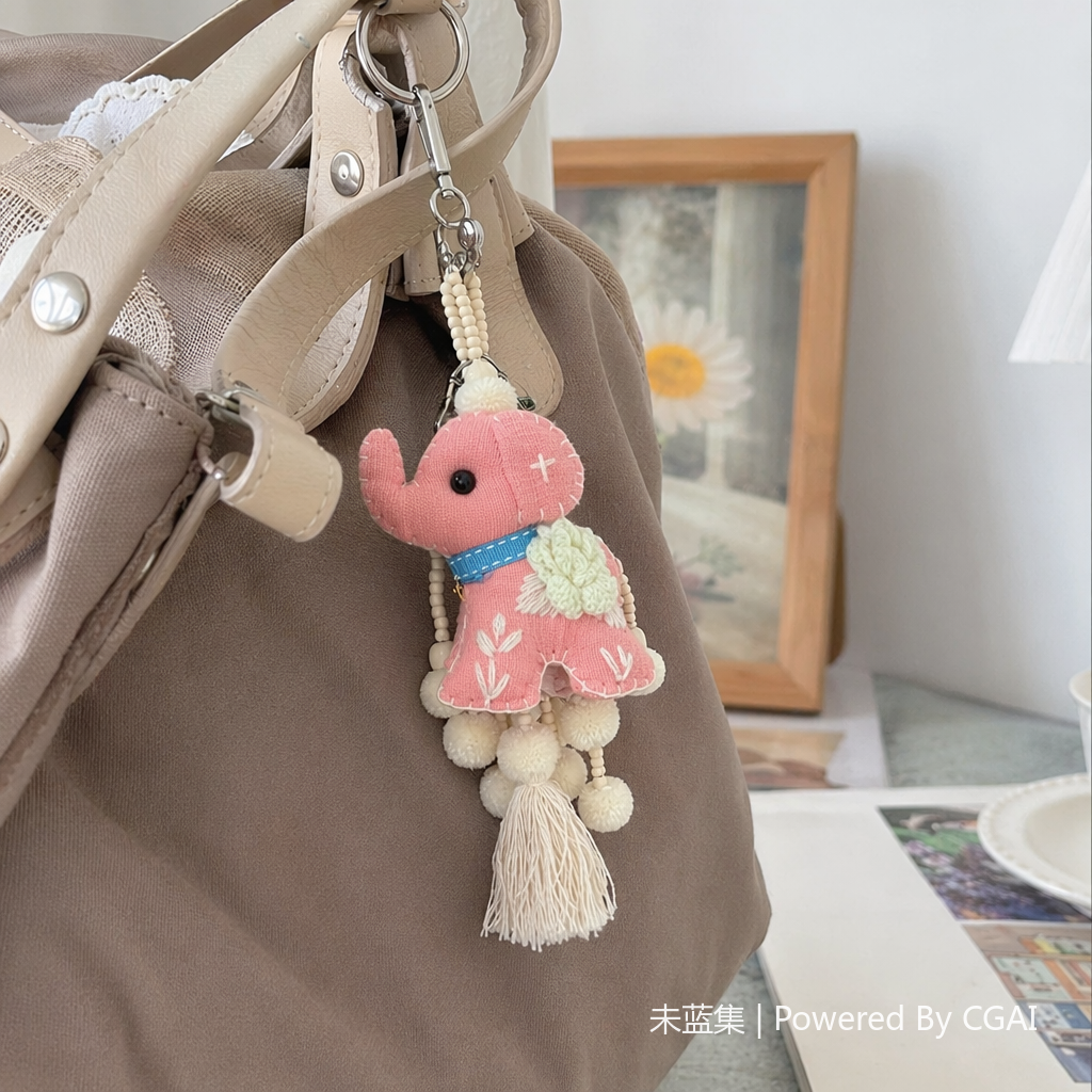 Tie-dyed toys, plush toys, trendy toys details Picture