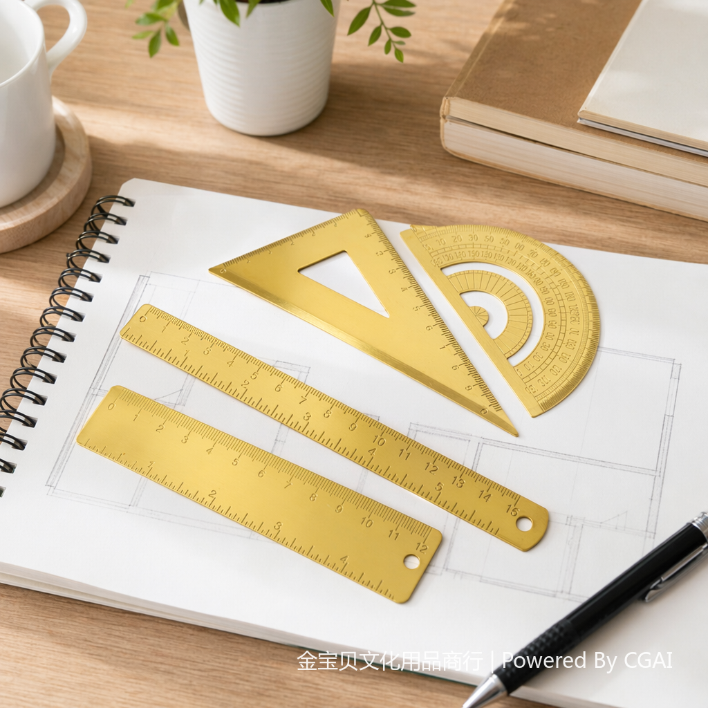 أداة رسم خرائط متعددة الوظائف لأداة قياس مستقيمة بمقياس زاوية ذهبي details Picture
