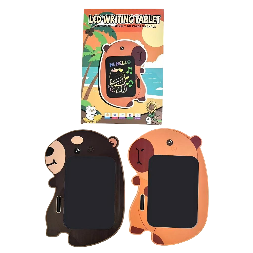 BB9022C factory direct supply color koala shaped LED LCD handwriting board, creative children's electronic doodle board full image