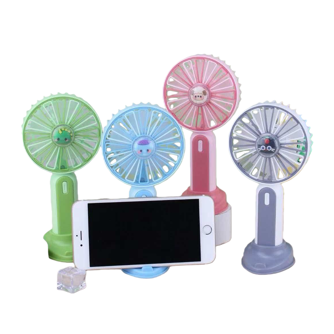 Cartoon mini handheld fan, a summer cooling wonder Item Picture