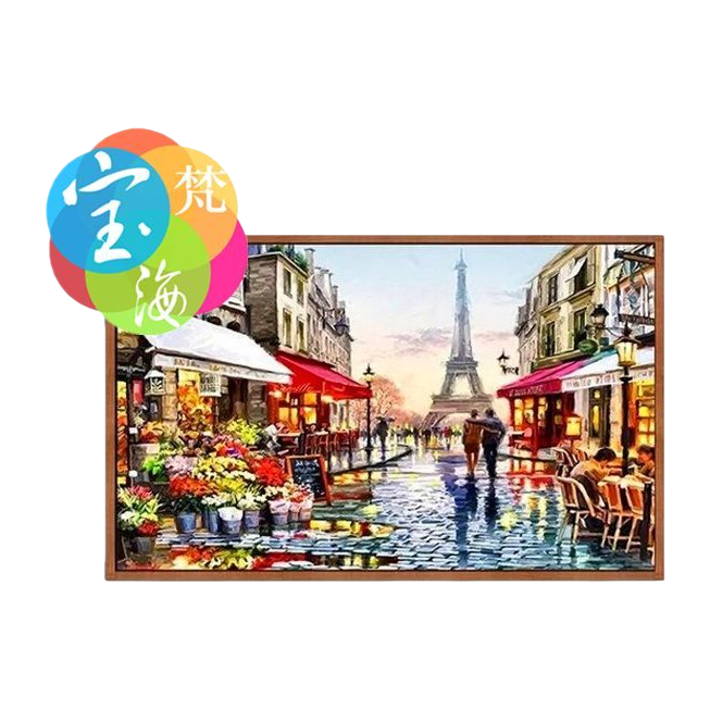 Best-selling DIY diamond painting for foreign trade, cross-border Amazon bestseller 3040 living room decoration painting YSG Paris Landscape 144745157 Item Picture